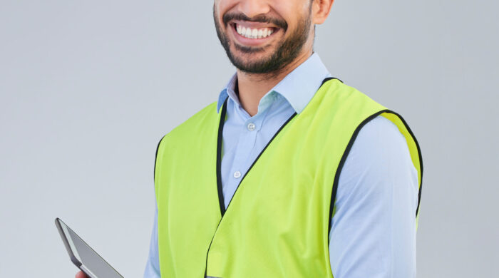 Construction Worker Portrait And Happy Man In Stu 2023 03 29 21 41 18 Utc