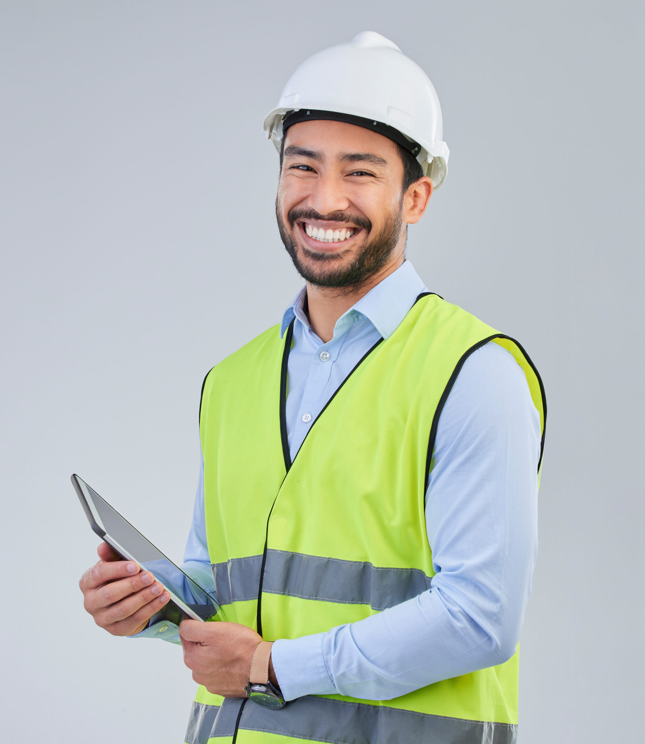 Construction Worker Portrait And Happy Man In Stu 2023 03 29 21 41 18 Utc